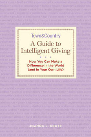 Cover of Guide to Intelligent Giving