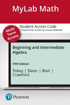 Book cover for Mylab Math with Pearson Etext -- 24 Month Standalone Access Card -- For Beginning & Intermediate Algebra