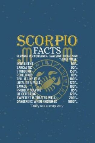 Cover of Scorpio Facts