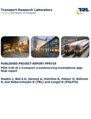 Cover of Pilot trial of a crowdsourcing smartphone app