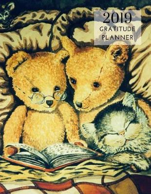 Book cover for 2019 Kitten Cat Gratitude Journal Daily Planner