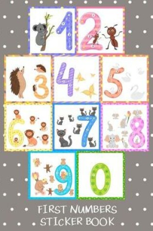 Cover of First Numbers Sticker Book