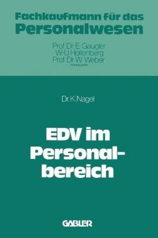 Cover of EDV im Personalbereich