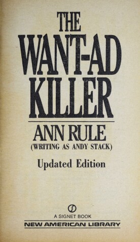 Book cover for The Want-AD Killer