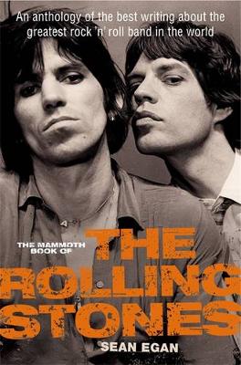 Book cover for The Mammoth Book of the Rolling Stones