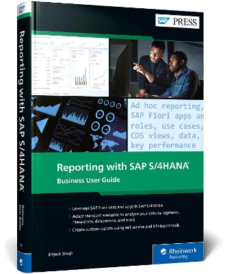 Book cover for Reporting with SAP S/4HANA: Business User Guide