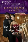 Book cover for High Society Sabotage