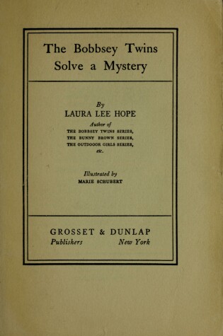 Cover of Solve a Mystery