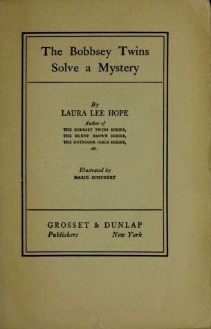 Cover of Solve a Mystery