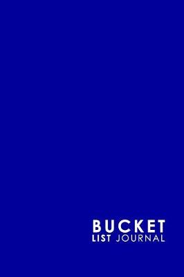 Book cover for Bucket List Journal