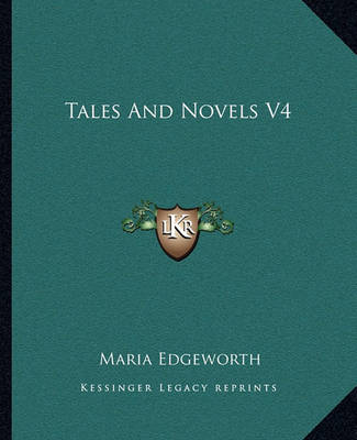 Book cover for Tales And Novels V4