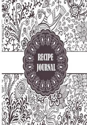 Book cover for Recipe Journal