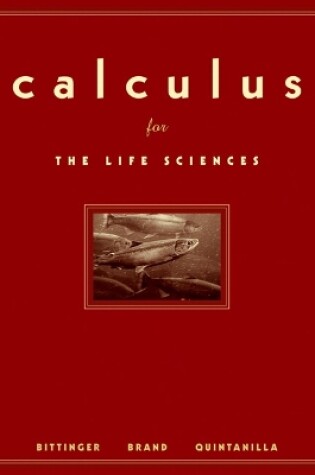 Cover of Calculus for the Life Sciences