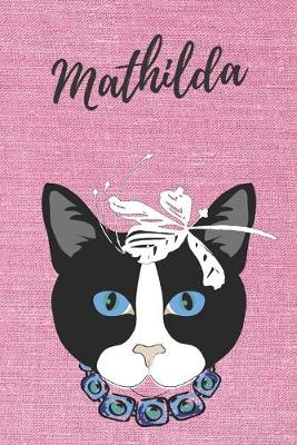 Book cover for Mathilda Katzen-Malbuch / Notizbuch / Tagebuch