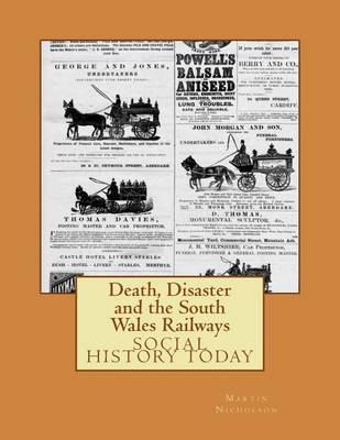 Book cover for Death, Disaster and the South Wales Railways