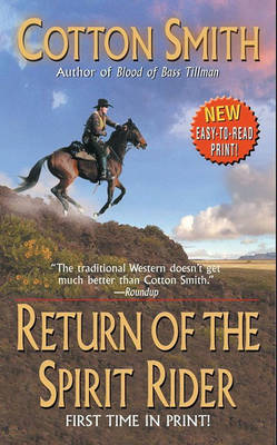 Book cover for Return of the Spirit Rider