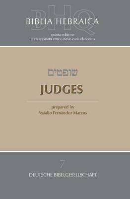 Book cover for Biblia Hebraica Quinta Judges