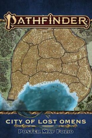 Cover of Pathfinder Lost Omens: City of Lost Omens Poster Map Folio (P2)