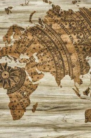 Cover of Vintage World Map - Compass