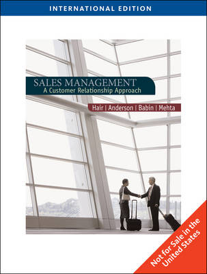 Book cover for Sales Management