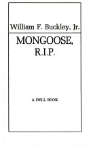 Book cover for Mongoose, R.I.P.