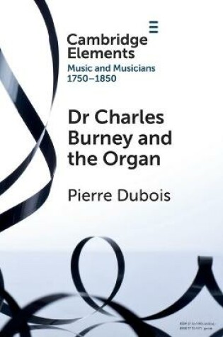 Cover of Dr. Charles Burney and the Organ