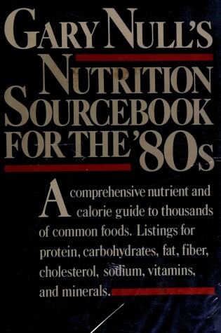 Cover of Gary Null's Nutrition Sourcebook for the '80s