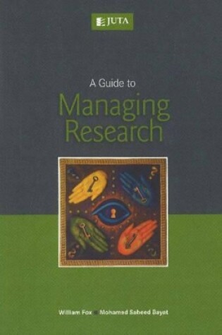 Cover of A guide to managing research