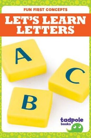 Cover of Let's Learn Letters