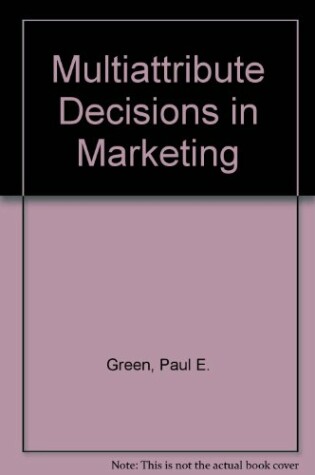 Cover of Multiattribute Decisions in Marketing