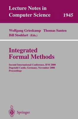 Book cover for Integrated Formal Methods