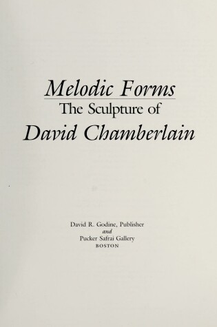 Cover of Melodic Forms