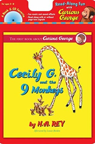 Cover of Curious George: Cecily G. and the Nine Monkeys: Book and Cd Set