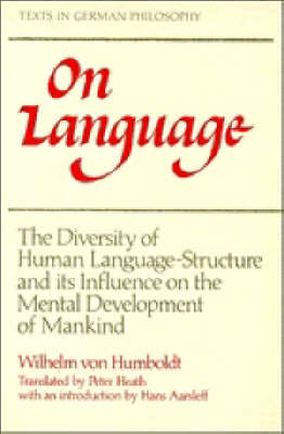 Book cover for On Language