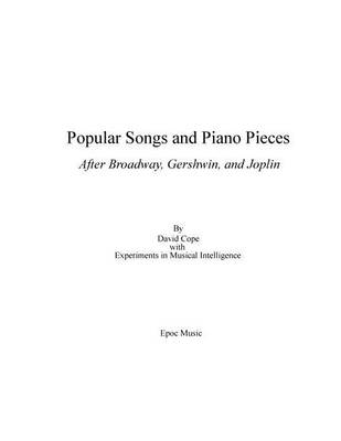 Book cover for Popular Songs and Piano Pieces