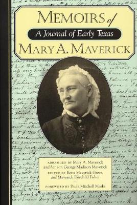 Book cover for Memoirs of Mary A. Maverick