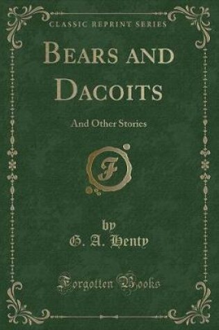 Cover of Bears and Dacoits