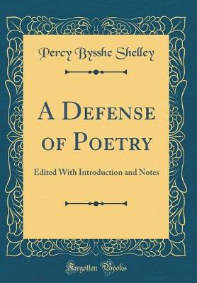 Book cover for A Defense of Poetry