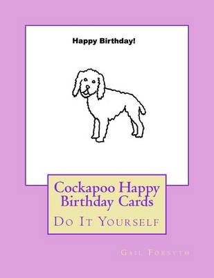 Book cover for Cockapoo Happy Birthday Cards