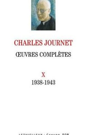 Cover of Oeuvres Completes Volume X