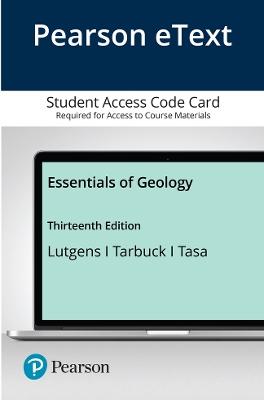 Book cover for Essentials of Geology