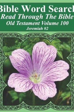 Cover of Bible Word Search Read Through The Bible Old Testament Volume 100