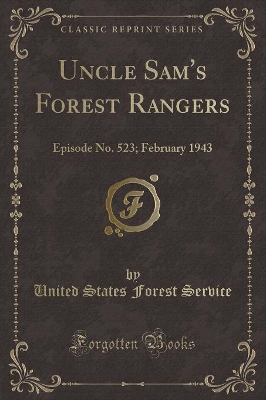 Book cover for Uncle Sam's Forest Rangers