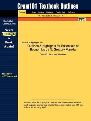 Book cover for Studyguide for Essentials of Economics by Mankiw, N. Gregory, ISBN 9780324590029
