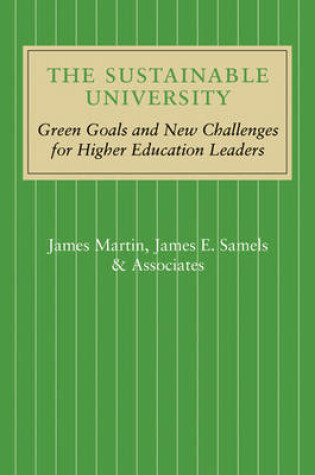 Cover of The Sustainable University