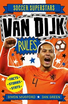 Book cover for Soccer Superstars: Van Djik Rules