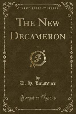 Book cover for The New Decameron, Vol. 3 (Classic Reprint)