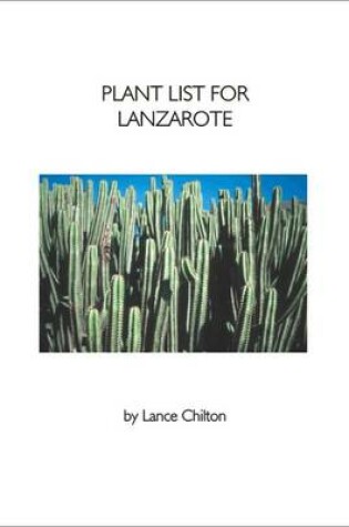 Cover of Plant List for Lanzarote