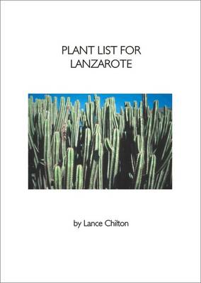 Book cover for Plant List for Lanzarote