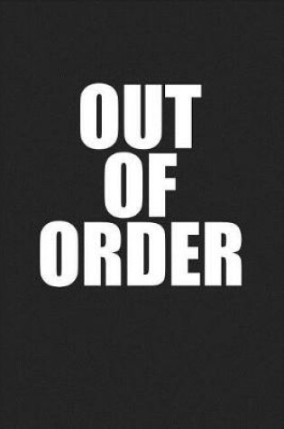 Cover of Out of Order